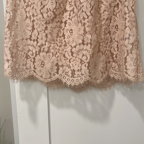 Joie lace top beige creme with bow size M gorgeous! - Picture 4 of 10